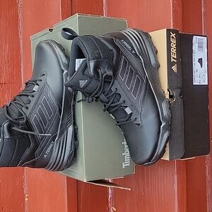 Adidas Terrex Black High-Top Men's Athletic Shoes